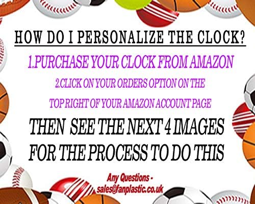 FanPlastic Hockey Jersey ONLY Clocks - N H L Color Тематични Clock - Let ' s GO Editions !!