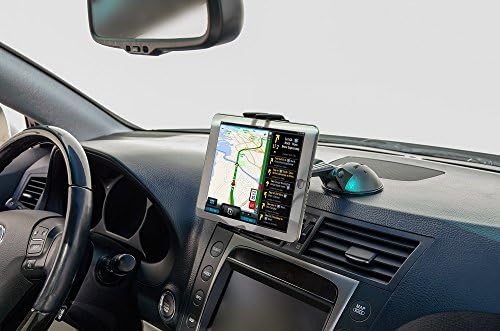 Arkon Phone and Midsize Tablet Windshield Dash Car Mount for Galaxy Note Edge 5 4 S6 S7 Black Retail