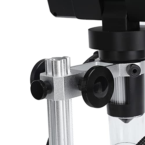 Микроскоп 7in LCD Дигитален, DM9 8 Светодиода може да се Регулира Яркостта на Видео Микроскоп 1200X HD USB Интерфейс за тестване на Печатни Платки и т.н