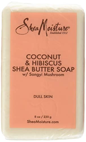 SHEA MOISTURE Coconut Hibiscus Soap Bar, 8 унции (U-BB-2884)