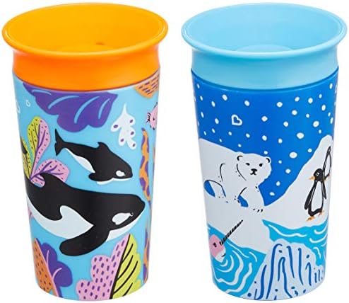 Munchkin Miracle Cup (4 опаковки, Слон/ Червенокоса Лисица/ Бяла мечка / Косатка)