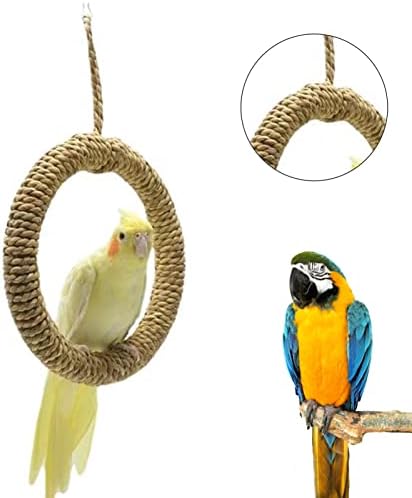 Yirtree Bird Toy Decompression Lightweight Пет Circle Ring Climbing Toy Bird Supplies