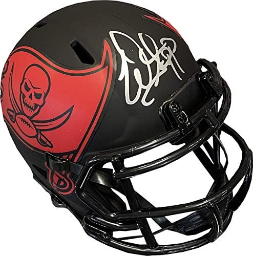 Warren Sapp Autographed Tampa Bay Buccaneers Eclipse Mini Helmet - Мини-Каски с Автограф от NFL