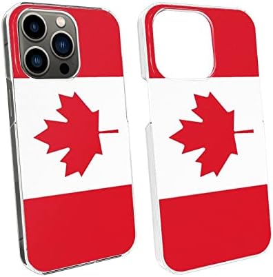 Съвместимост със силиконов калъф за iPhone 13 Pro Max с изображение на Знамето на Канада
