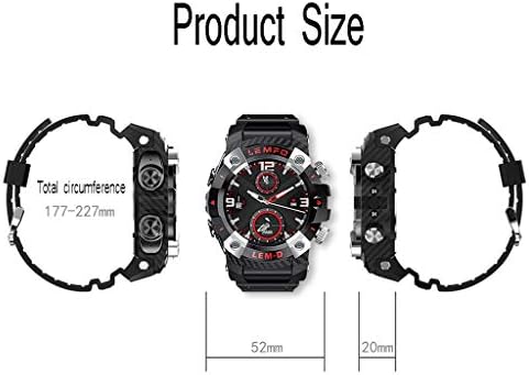 GLJ Smart watchs Смарт часовници 360360HD Двойна Bluetooth Слушалка Фитнес Тракер с Наблюдение на кръвното налягане и