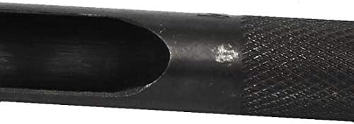 Нов Lon0167 Кожено уплътнение Препоръчва прашка Кухи надеждна ефективност Punch Ръчни инструменти Черен 13 mm Диаметър(id:75f