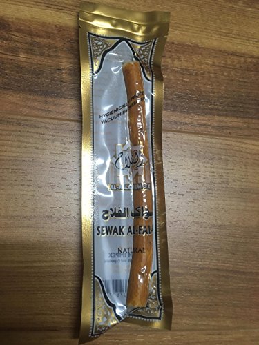 Miswak Stick - Sewak Al-Falah - Хигиенично обработена и вакуумированная опаковка - Кутия от 60 отделни пръчки
