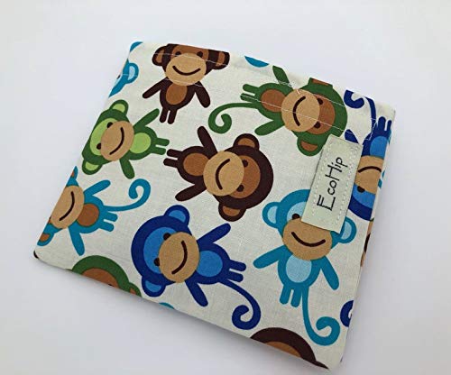 Множество чанта за закуски Eco-Friendly - Blue Monkey