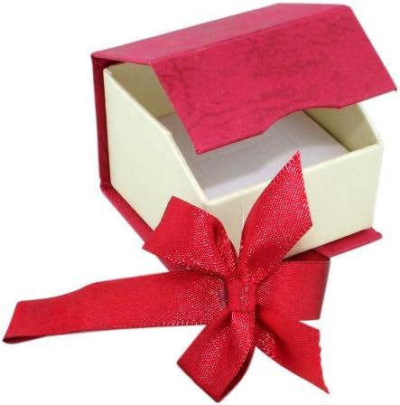 Avend Concepts Magnetic Closure Ring Box with Bow, Асорти цветове
