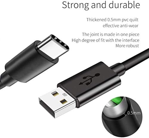Работи USB Type-C Кабел за данни за Samsung Galaxy S21 5G Бърза скорост 5 gbps! 1.2 M/3,3 Фута