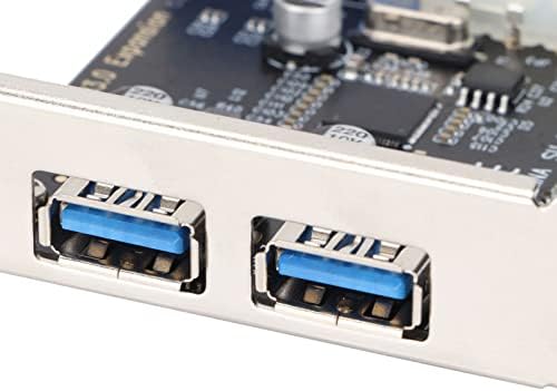 2 Порта USB 3.0 PCI Express Карти за разширяване, Супер Скорост 5 Gbit / s USB Карта с хост-контролер за Windows XP/7/8/8.1/10