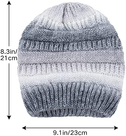 MK МАТ KEELY Beanies Hat for Women Men Вратовръзка Боядисват Knit Warm Winter Watch Hat Soft Slouchy Skull Caps Ски Шапки Унисекс