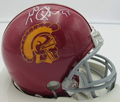 Майк Патерсън USC Signed/Autographed Mini Helmet 138021 - Autographed NFL Mini Helmets