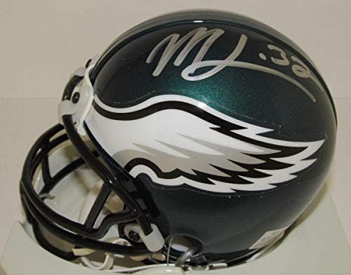 Michael Lewis Орли Signed/Autographed Mini Helmet 139638 - Мини-Каски NFL С Автограф