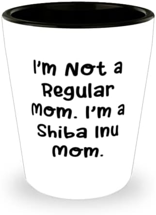Аз не съм обикновена майка. Аз съм майка на Shiba - Ин. Чаша, Подарък Куче Shiba-Ин От приятелите, Неподходящая Керамична