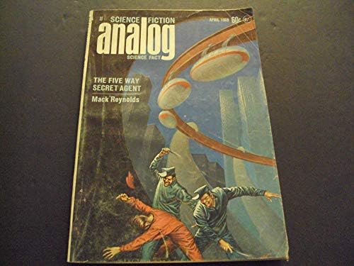 Аналогов Science Fiction Април 1969 The Five Way Secret Agent by Мак Reynolds