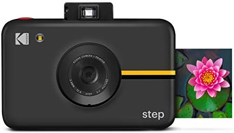 Kodak Step Instant Digital Camera with 10MP Image Sensor, ZINK Zero Ink Technology, Classic Viewfinder, Selfie Mode, Auto