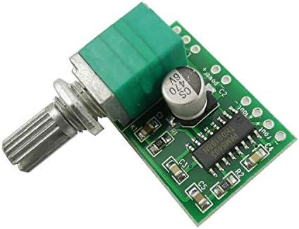 UIOTEC PAM8403 DC 5 В 2 Канала USB Цифров Аудио Усилвател на Борда Модул 2 3 W регулиране на силата на звука с Потенциометром