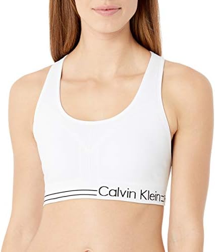 Calvin Klein Women ' s Performance Влагоотводящий Среден Ударен Заден Безшевни Спортен Сутиен