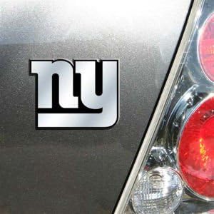 NFL New York Giants Хромирана Автомобилна Емблема