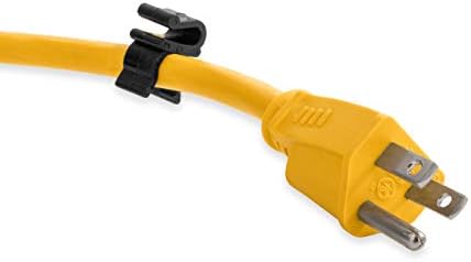 Camco Power Grip 50-подножието макара удължител с USB порта за зареждане | Осигурява по-голяма дължина за доставка на