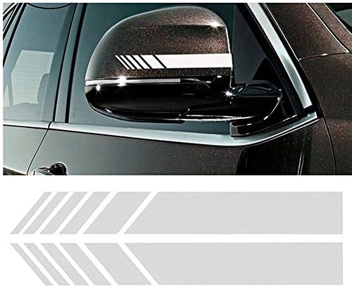 kaaka 1 Двойка Състезателен Стил на Групата - Външно Огледало на Колата Стикер - Модерен и Личен Модел - 6.02 x 0.79 Авто