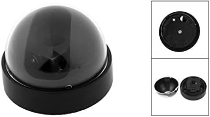 EuisdanAA Plastic ВИДЕОНАБЛЮДЕНИЕ Surveillance Dome Camera Housing Case 3.5 Inch Dia Black(Caja plástica de la carcasa