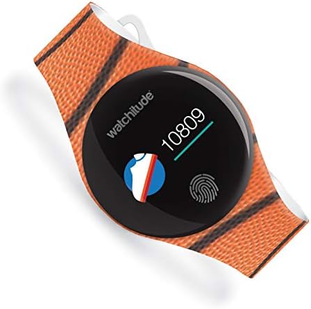 Watchitude Move2 Водоустойчив фитнес часовници за деца и възрастни, Баскетбол (в оранжево) - Активност, Здраве, Bluetooth,