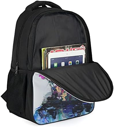 Shire Terry Художествени Effect Abstract Hot Style Fashion Rucksack Laptop Bookbag Boys/Момиче Trend School