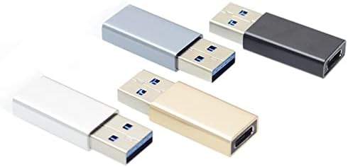 Адаптер USB Type C Женски Конектор към USB 3.0 Type A Мъжки Зареждане и Синхронизация на Данни Адаптер е Съвместим с Кабел