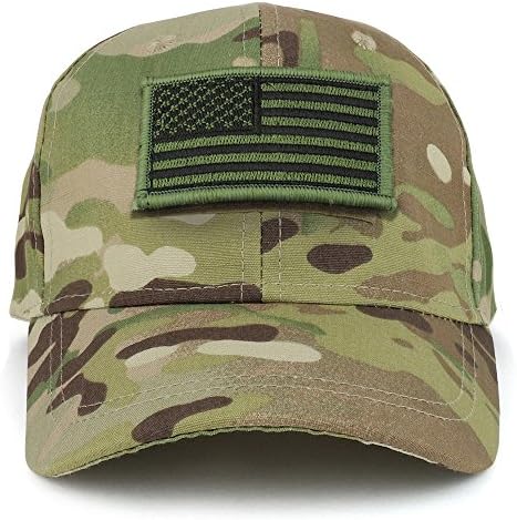 Моден Магазин за дрехи Младежки Военен Маслина Американски Флаг Кръпка Върху Тактически Капак