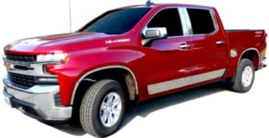 КАВ е подходящ за 2019-2020 Chevrolet Silverado 6 Бр Неръждаема Дължината на Блок Акцентная Покритие, 1,25 Ширина WQ59170