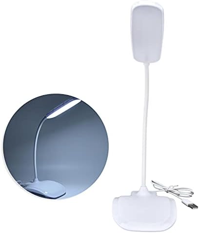 YINMZNG LED настолна лампа, Сгъваема грижа за очите ви лека нощ лампа за четене USB Powered настолна лампа, която широко