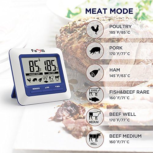 Термометър за месо Фамили цифров (дигитален термометър за месо)