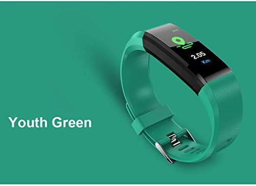 MagiDeal 0.96 115Plus Smart Bracket Bluetooth Sports Fitness Passometer Fashion - Зелен, 0.96 инча