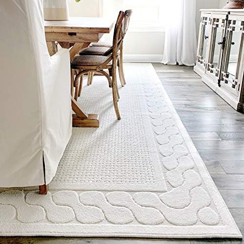My House by Texas Orian Indoor/Outdoor Picket Fences Area Rug, 7'9 x 10 10, Натурален