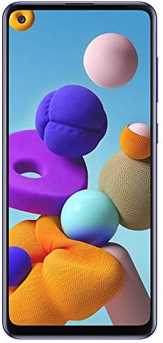 Samsung Galaxy A21s A217M 64GB Dual SIM GSM Отключени Android смартфон (международен вариант/САЩ Съвместим LTE) - Синьо