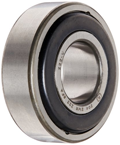 Timken 204KLL2 Extra Width Inner Ring Bearing, Double Sealed, No Snap Ring, Metric, 20 mm Bore, 47 mm O.D., 17.75 mm Width,