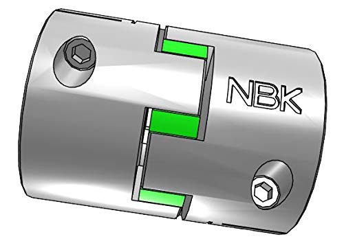 Гъвкав куплунг челюстта NBK MJC-95CS-GR-1-50, Тип скоба, Диаметри на отвори от 1 mm и 50 mm