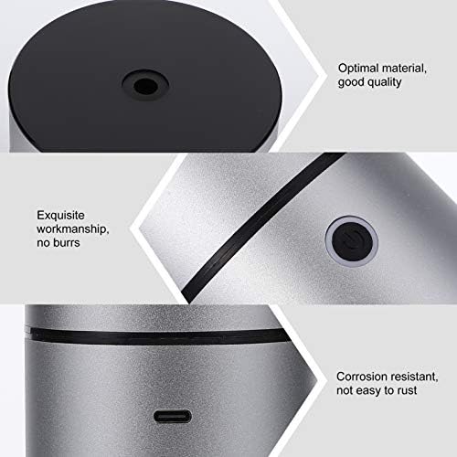 VICASKY Car Diffuser Humidifier Aromatherapy Esstential Oil Diffuser Aluminum Alloy Mini Cool Mist for Car Home Office