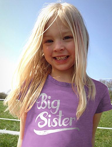 По-Голямата Сестра По-Малка Сестра На Подходящи Облекло Риза Подаръци Момиче Новородено Дете, Определени