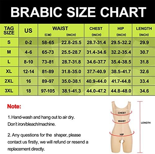 BRABIC Women ' s Waist Trainer Bodysuit Butt Lifter Корема Control Shapewear Hi-waist Thigh Slimmer Full Body Shaper Open