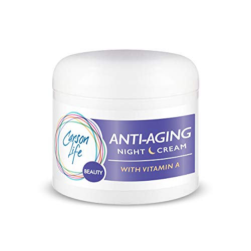 CARSON Night LIFE Time Beauty Cream With Vitamin E - 4 грама - Чудесно подмладява кожата и предотвратява появата на бръчки