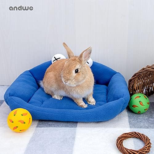 andwe Guinea Pig | Rabbit Beds - Мек, мек вълнен плат Спален подложка за Заек, Пор, Чинчила Котка Коте или други малки