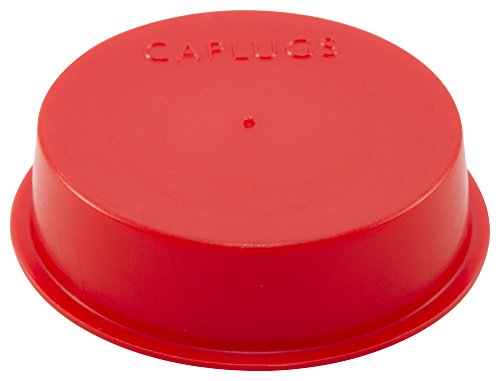 Тапи Z253S1AK1 Пластмасови с конична капак и вилица. T-253-S, PE-LD, Cap OD 1.286 Plug ID 1.465, Червено (опаковка от