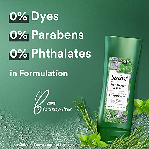 Suave Conditioner Revitalizing Rosemary + Mint Paraben Free Hair 12,6 грама