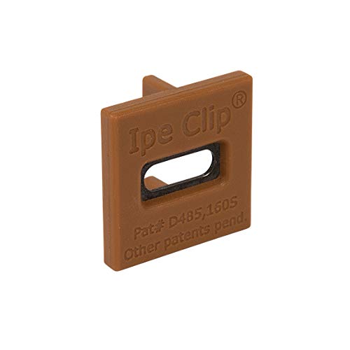 DeckWise (сив) Ipe Клип на Extreme Hidden Deck Fasteners, разстояние 3/32 инча, включва в себе си винтове с покритие от