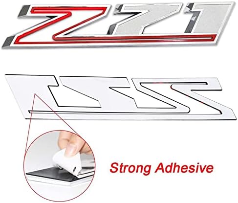2 pack Нов Z71 3D Емблема на Замяна за 2019-2021 Silverado 1500 2500 3500hd Стикер Икона Знак (черно/Черно)