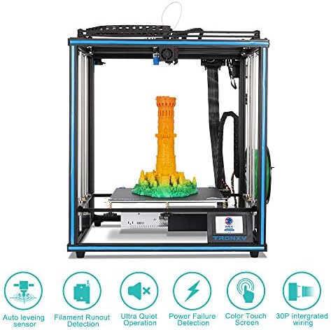 TRONXY X5SA 3D Принтер САМ Kit Автоматично Подравняване на Конци Сензор за Възобновяване на Печат Куб Пълен Метален Квадрат