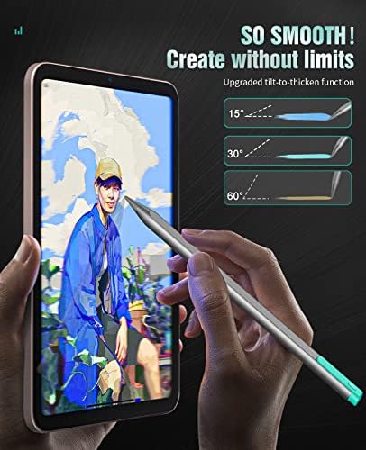 TiMOVO Stylus iPad Молив for iPad 9/8/7/6 Генерал, Aple Молив 2nd Generation for iPad Pro 11/12.9 Inch(2018-2021),iPad